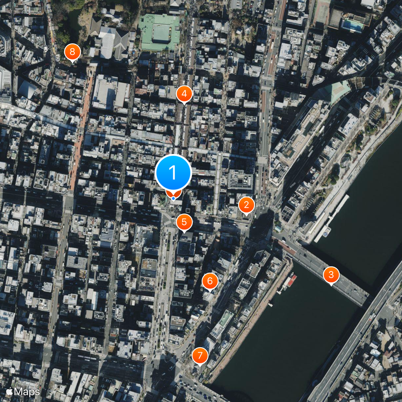 Porte du tonnerre Carte