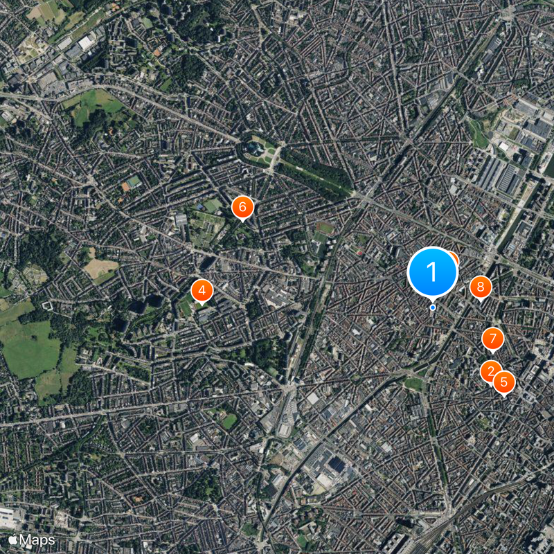 Sint-Jans-Molenbeek Kaart