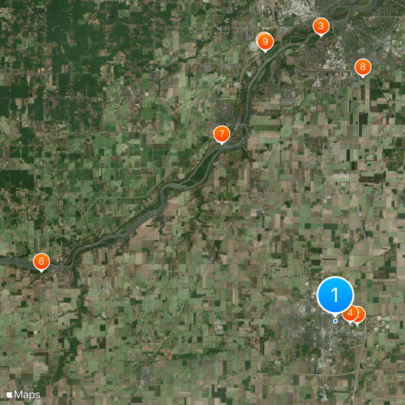 Bowling Green State University Map