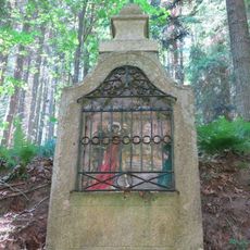 Kapličky křížové cesty na Studenec v Rožmberku nad Vltavou