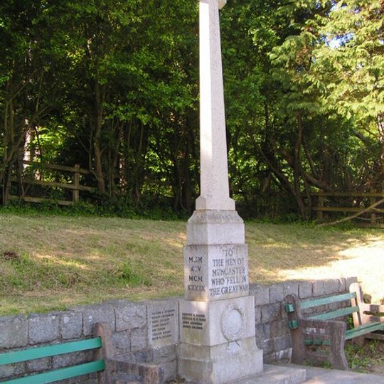 Muncaster War Memorial And Area Wall