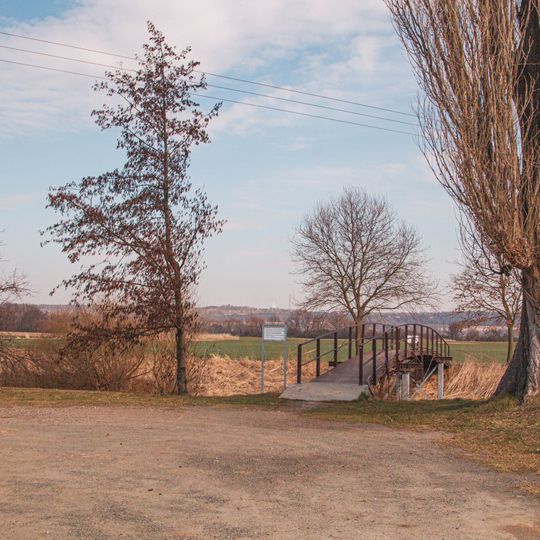 Lávka přes Doubravu v Žehušicích