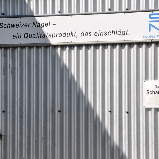 Machinery of the Winterthur nail factory