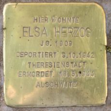 Stolperstein en memoria de Elsa Herzog