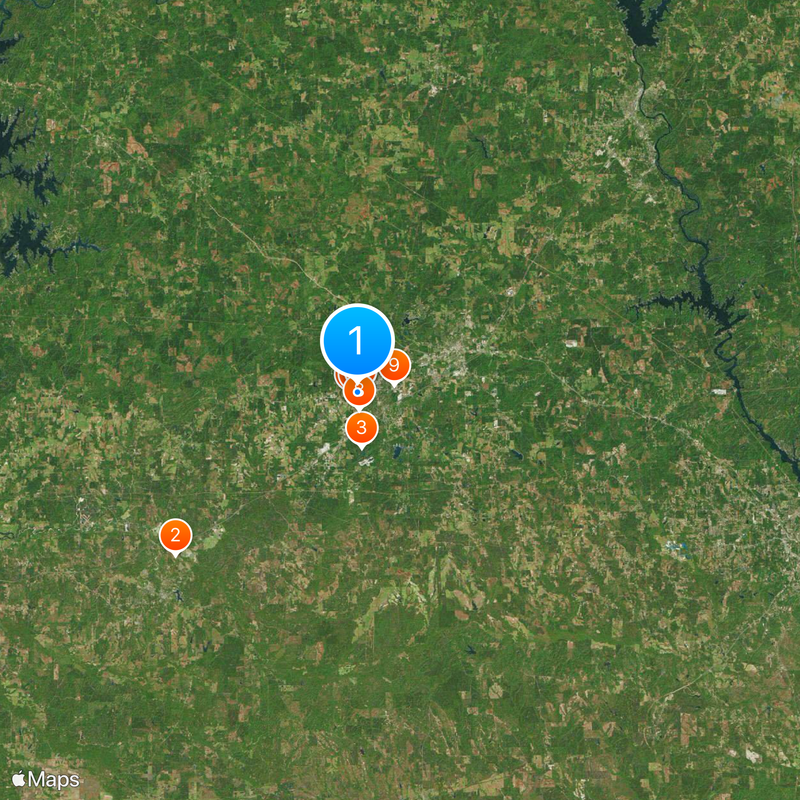Auburn University Map