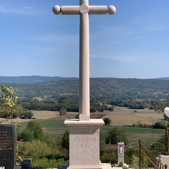 Cemetery cross of Rignat