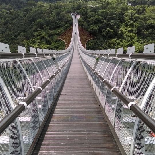 Shanchuan Glass Suspension Bridge
