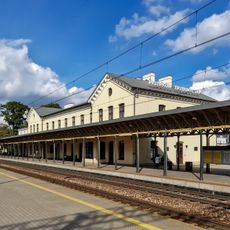 Train station shelters in Piotrków Trybunalski