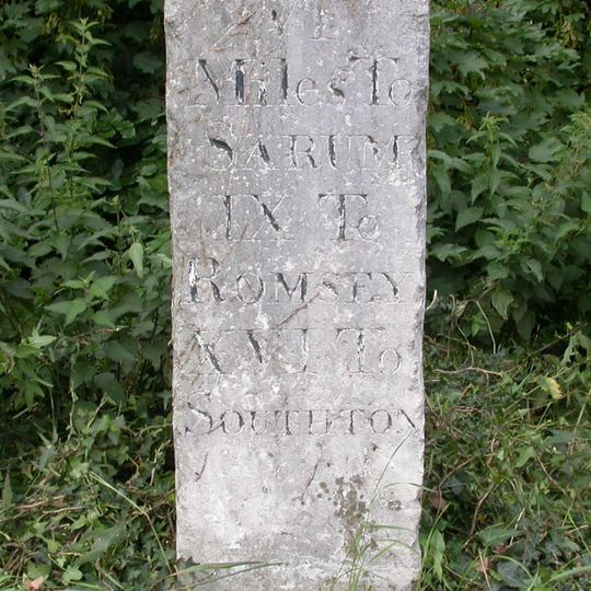 Milestone Opposite Brickworth Filling Station