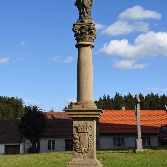 Maria column in Nová Cerekev