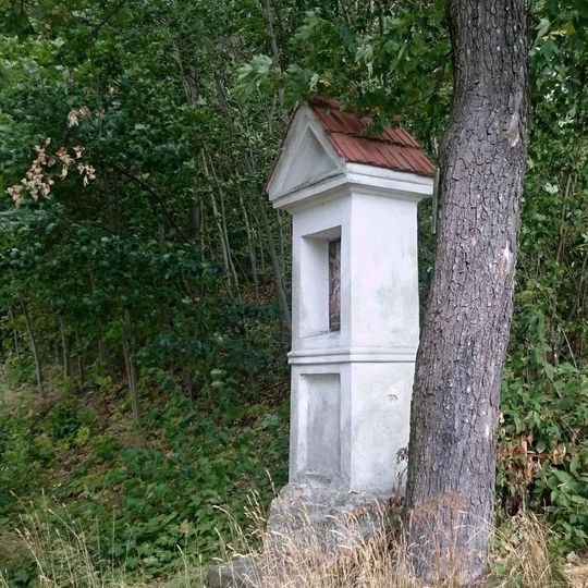 Boží muka na křížové cestě u Mladé Vožice - 3. zastavení
