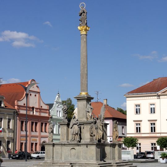Maria column in Stříbro