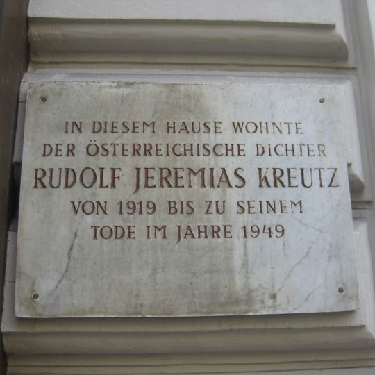 Gedenktafel Rudolf Jeremias Kreutz