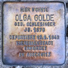 Stolperstein en memoria de Olga Golde