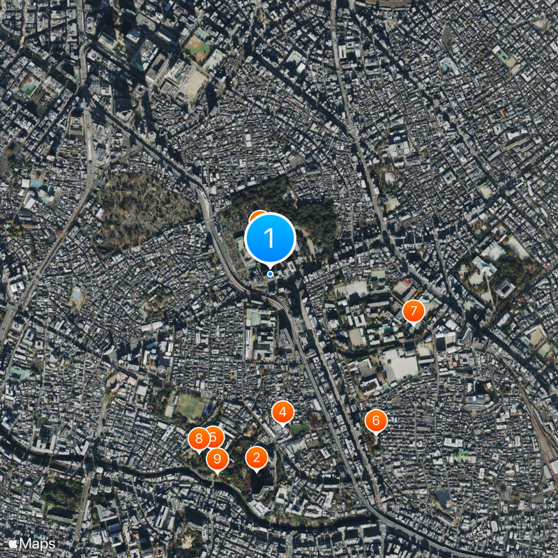Nihon University Buzan High School Map