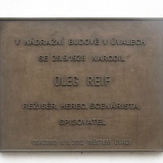 Pamětní deska Olega Reifa