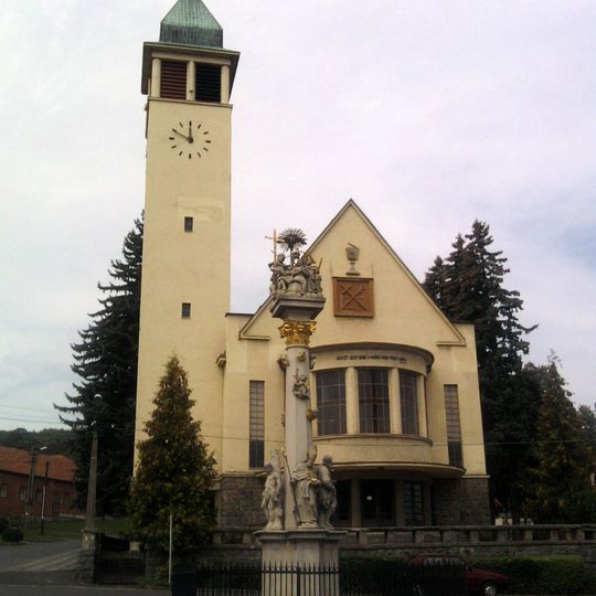 Trojičný stĺp, Morový stĺp, súsošie-kópia