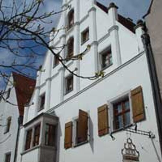 Gasthaus, sogenanntes Bürgermeisterhaus, ehemaliges Ackerbürgerhaus