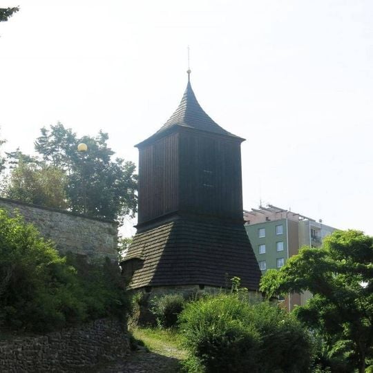 Bell tower of the Church of Saint James the Greater