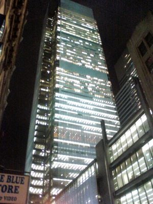 At night 0