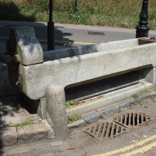 Animal Drinking Trough At Junction With Christchurch Hill