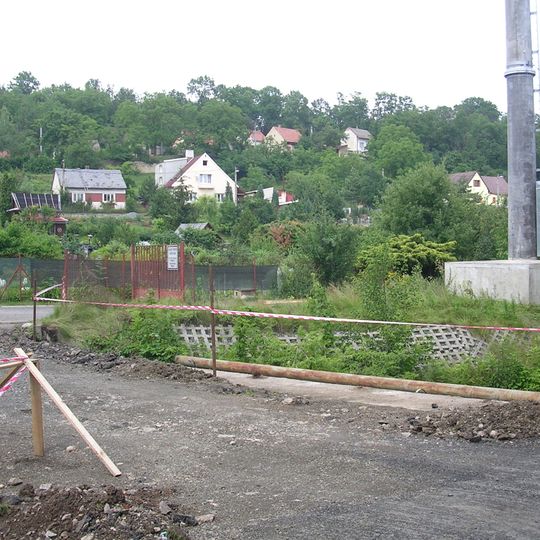 Most silnice III/0161 přes Bakovský potok ve Vepřku