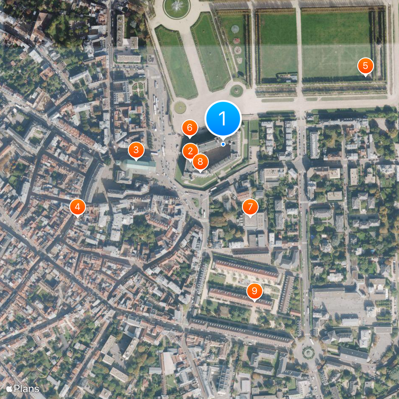Château de Saint-Germain-en-Laye Map