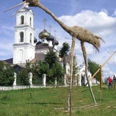 Церковь Рождества Богородицы с интерьером (Крестовоздвиженская) (Свердлово)