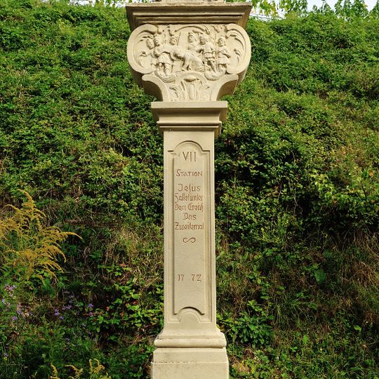 7. Station des Kreuzwegs in Schönberg am Kamp