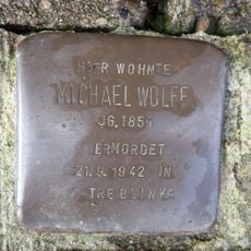 Stolperstein dedicated to Michael Wolff