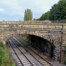 Railway Bridge At Kiveton Bridge Station
