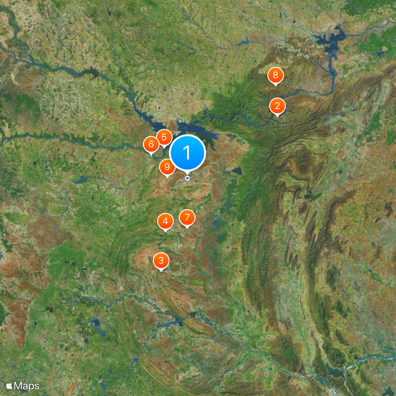 Kurnool Ultra Mega Solar Park Map