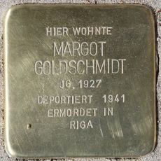 Stolperstein en memoria de Margot Goldschmidt
