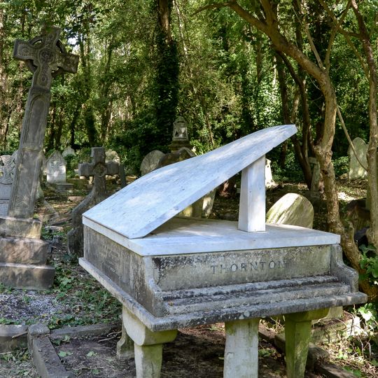 Tomb Of Harry Thornton In Highgate Cemetery