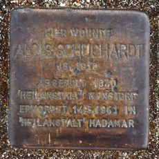 Stolperstein dedicated to Alois Schuchardt