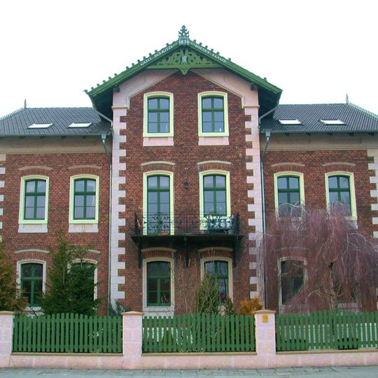 Reichsbahnarchiv; Archivgebäude, heute Wohnhaus Dresdener Straße 1