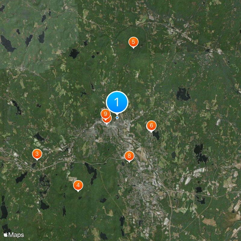Fitchburg State University Map