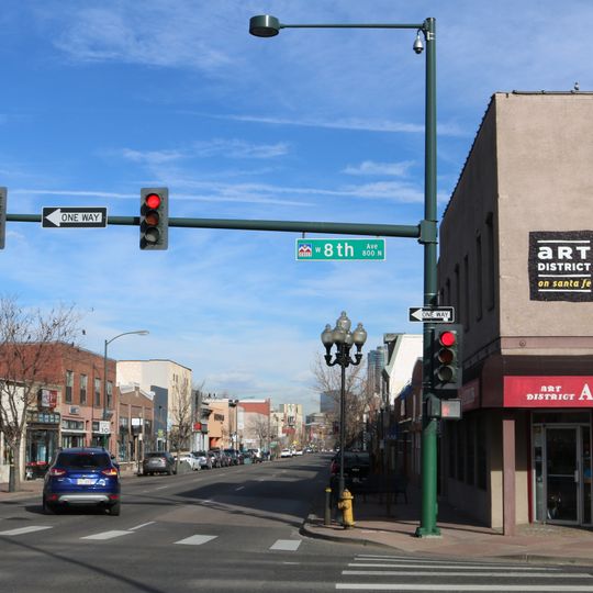 Denver's Art District on Santa Fe