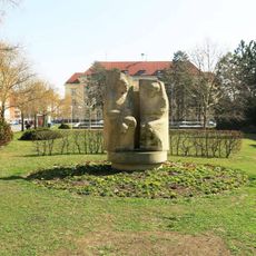Monument to T. G. Masaryk and E. Beneš in Mladá Boleslav