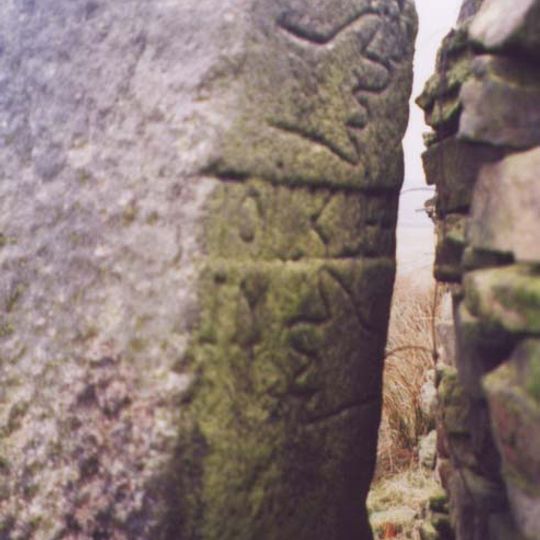 Milestone, Middleton Moor W of Windsover Farm