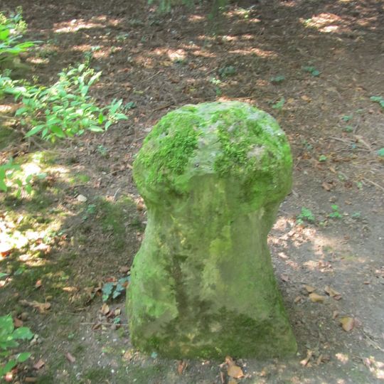 Smírčí kříž v Bílé Lhotě v Arboretu