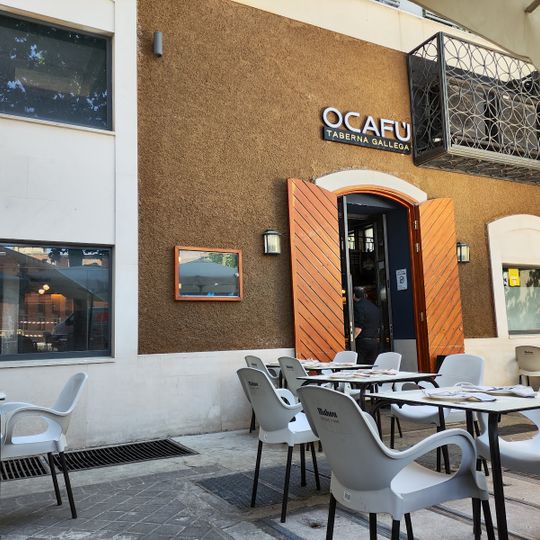 Ocafú Infanta Mercedes. Taberna Gallega