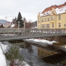 Footbridge over Elbe near Divadelní klub