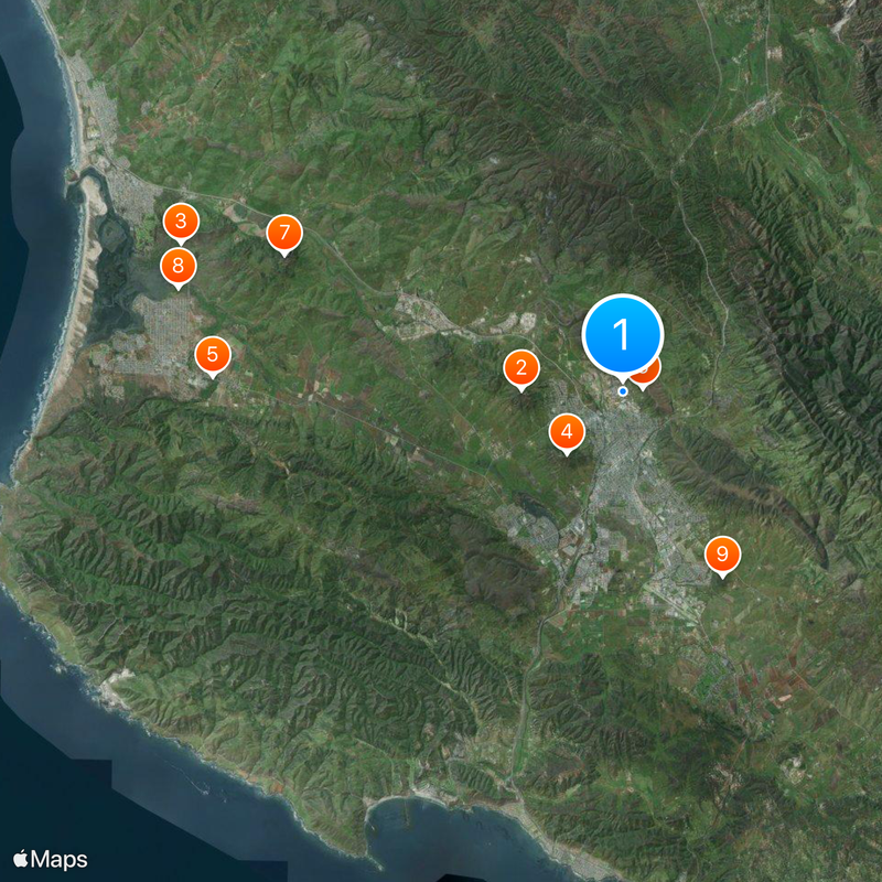 California Polytechnic State University Map