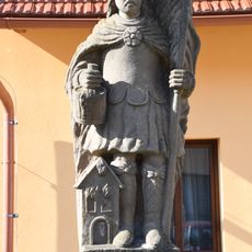 Statue of Saint Florian in Sentice