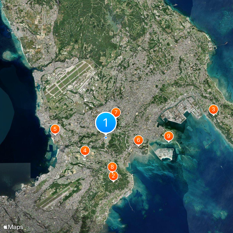 AEON Mall Okinawa Rycom Map