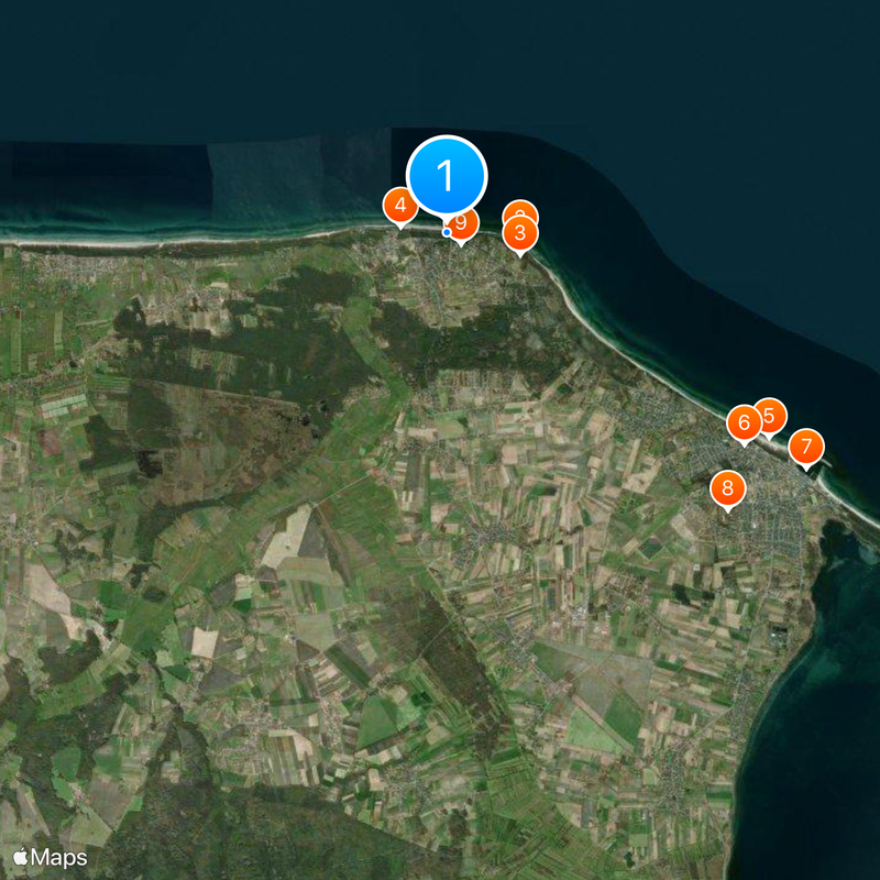 Władysławowo Kaart