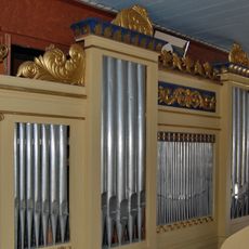 Nävelsjö kyrkas orgel by Johannes Magnusson