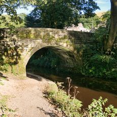 Rochdale Canal Bridge At Burnt Acres Wood Bottom