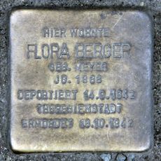 Stolperstein à la mémoire de Flora Berger